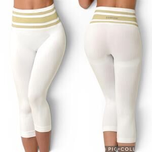 Sankom Patent Activewear Yoga Capri Shaper/Slimming + Posture Leggings Size S/M